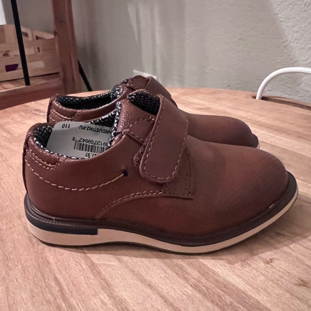 Brown Dress Shoes size 6 baby